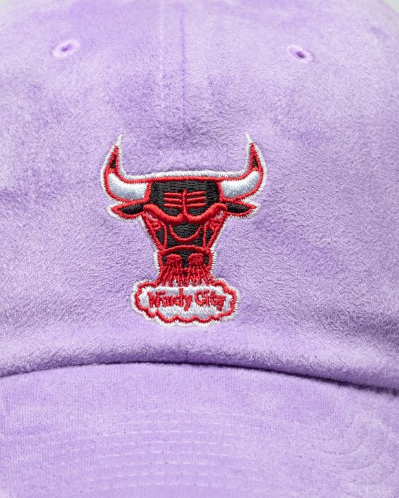 SUEDE DAD STRAPBACK BULLS