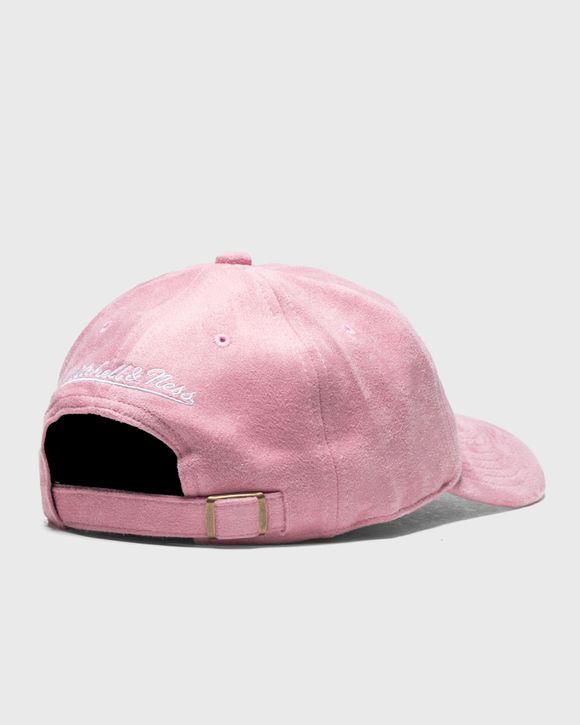 Pink suede dad store hat