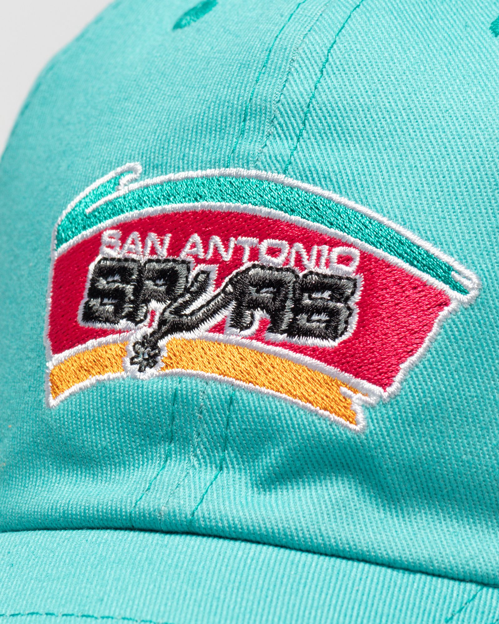 NBA TEAM GROUND 2.0 DAD STRAPBACK CAP HWC SAN ANTONIO SPURS