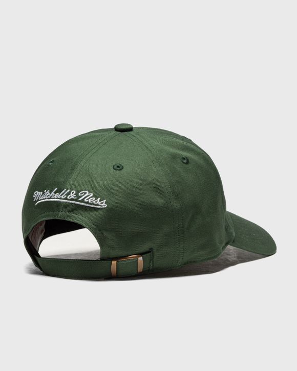 Mitchell & Ness - NBA Green Unconstructed Cap - Seattle SuperSonics Team Ground 2.0 Green Dad Cap @ Hatstore