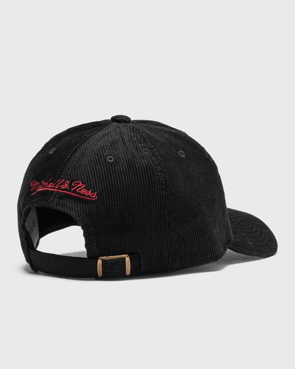 【Mitchell&Ness】シカゴブルズHWC Wildstyle Dad Strapback Mitchell & Ness CHICAGO BULLS CORD DAD STRAPBACK HWC Black