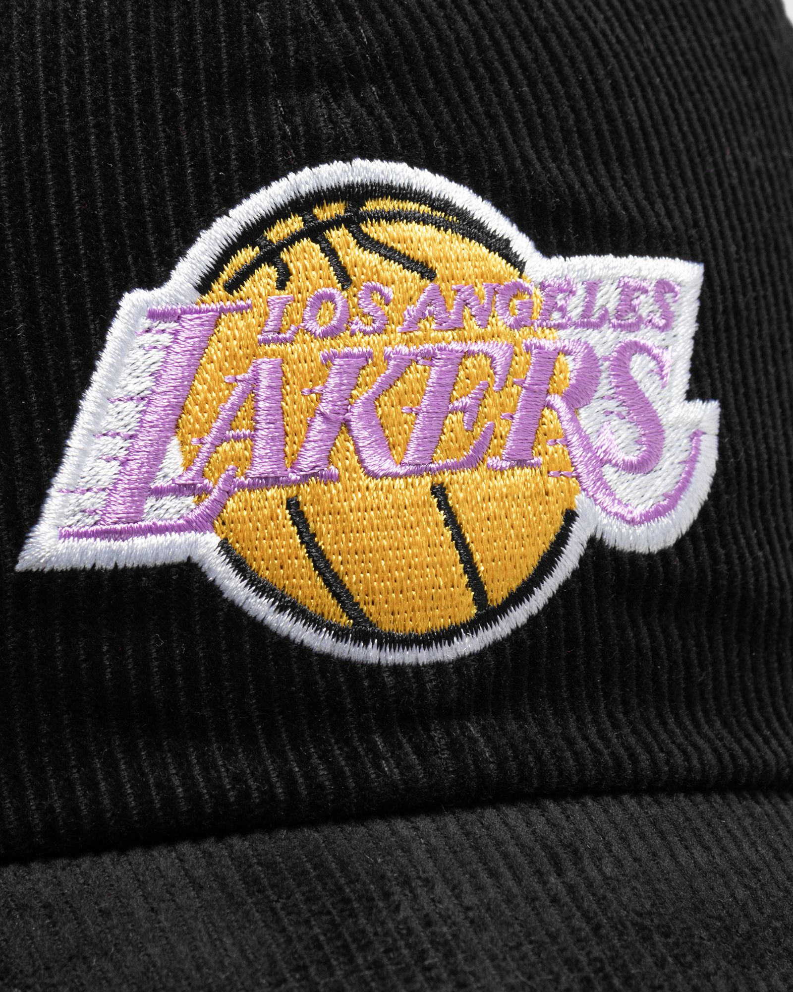 LA LAKERS CORD DAD STRAPBACK HWC