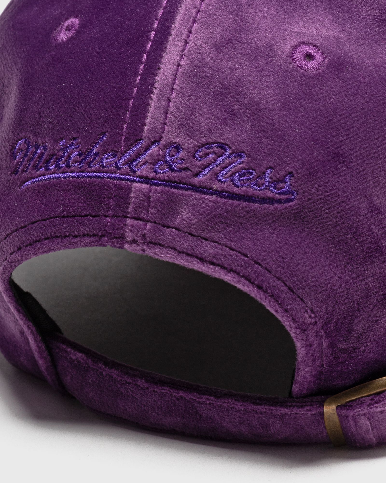 LA LAKERS VELOUR STRAPBACK HWC