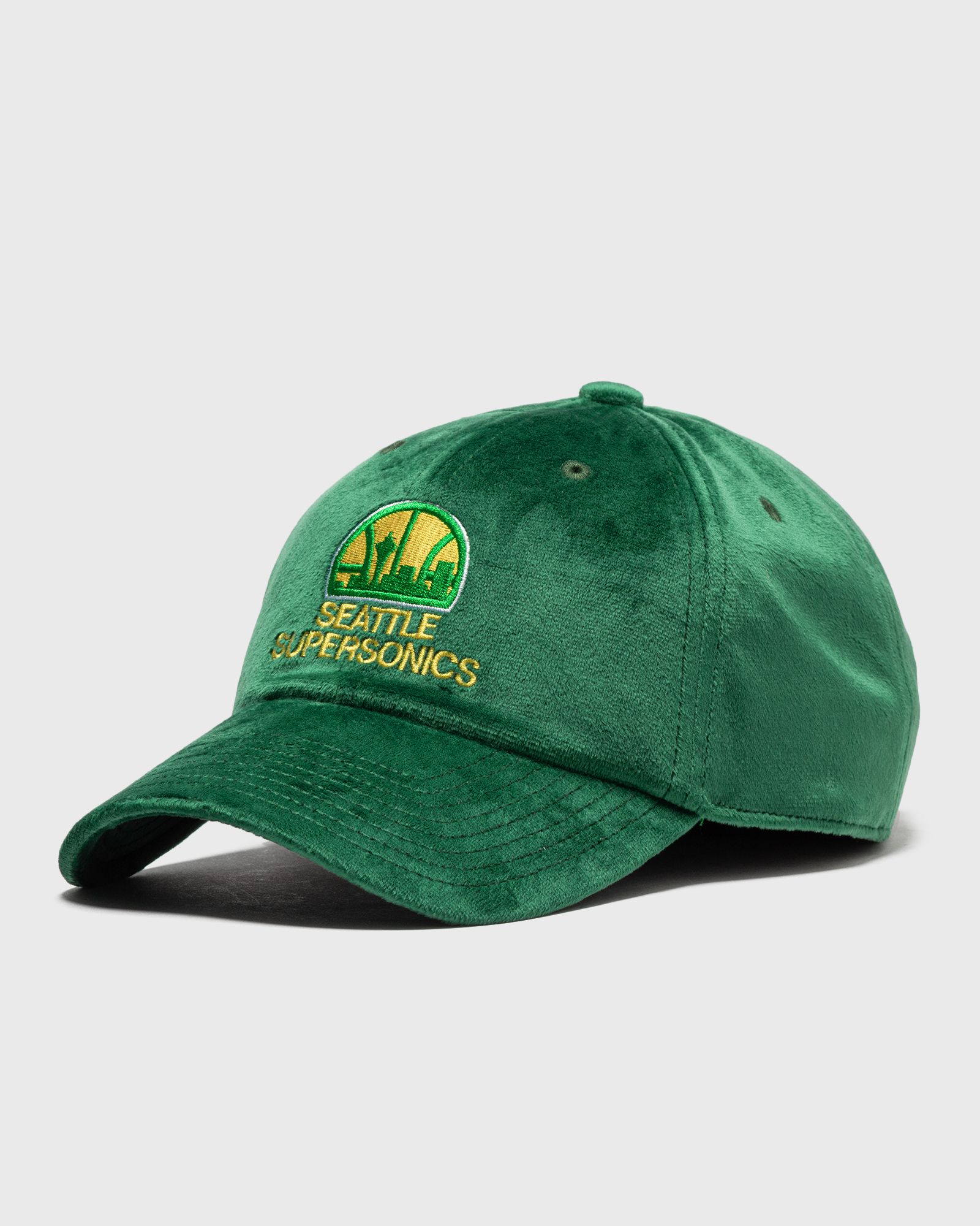 SEATTLE SUPERSONICS VELOUR STRAPBACK HWC