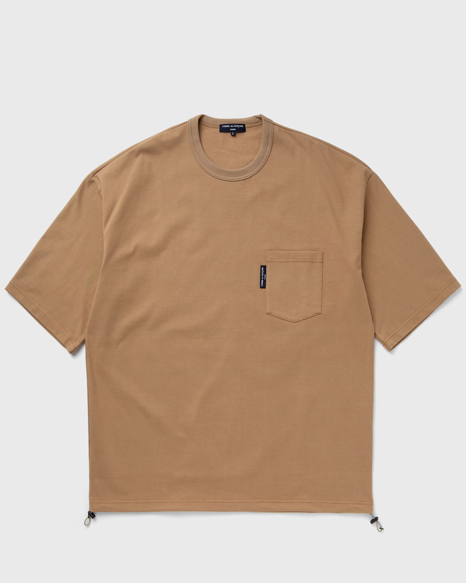 Comme des Garçons Homme - men's t-shirt men shortsleeves beige in größe:xl