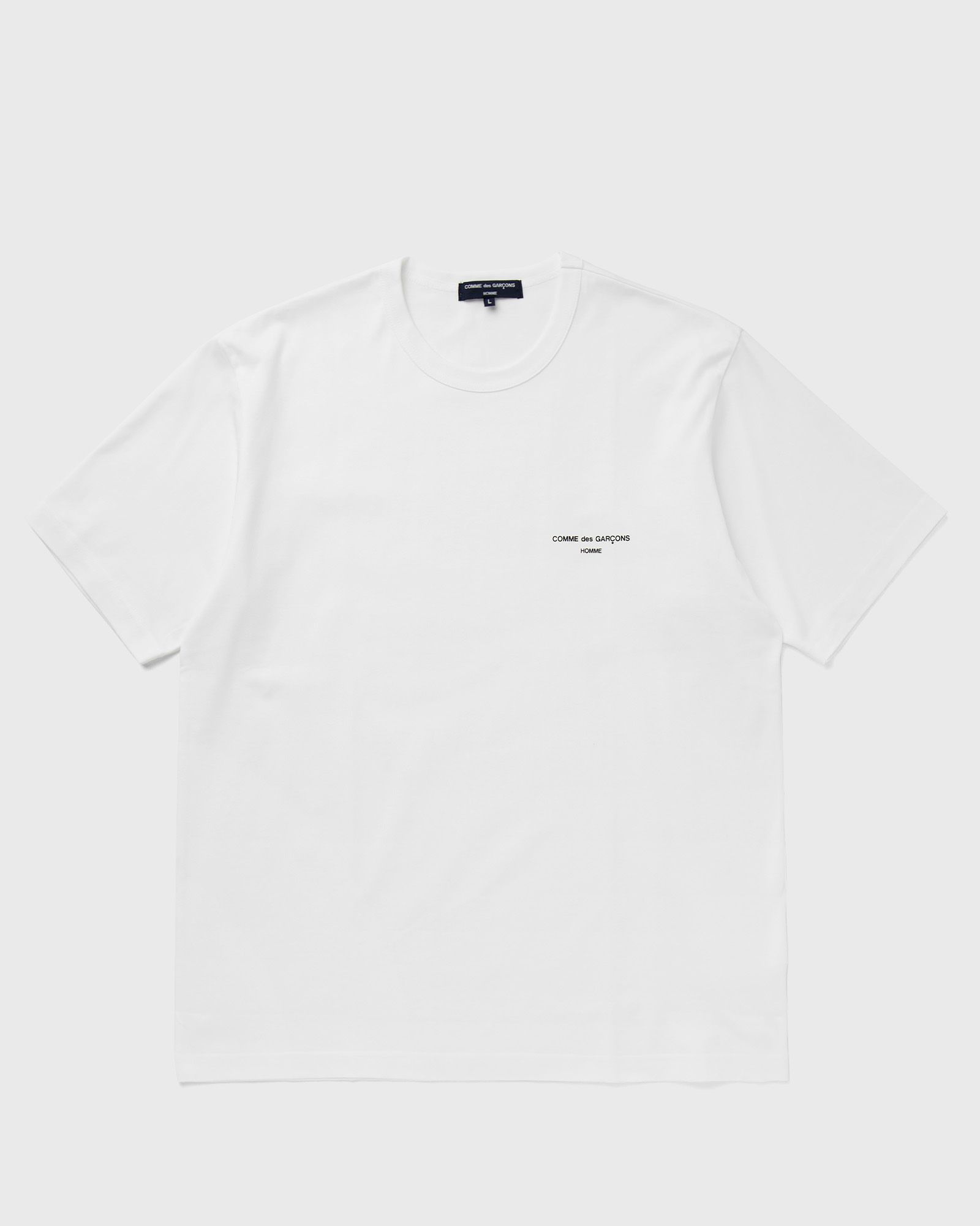 Comme des Garçons Homme - men's t-shirt men shortsleeves white in größe:m