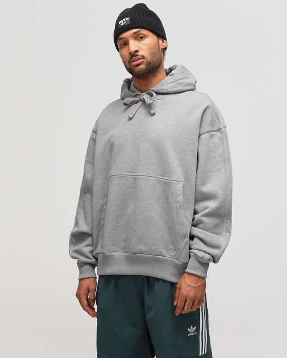 Adidas BLUE VERSION ESSENTIALS HOODY Grey | BSTN Store