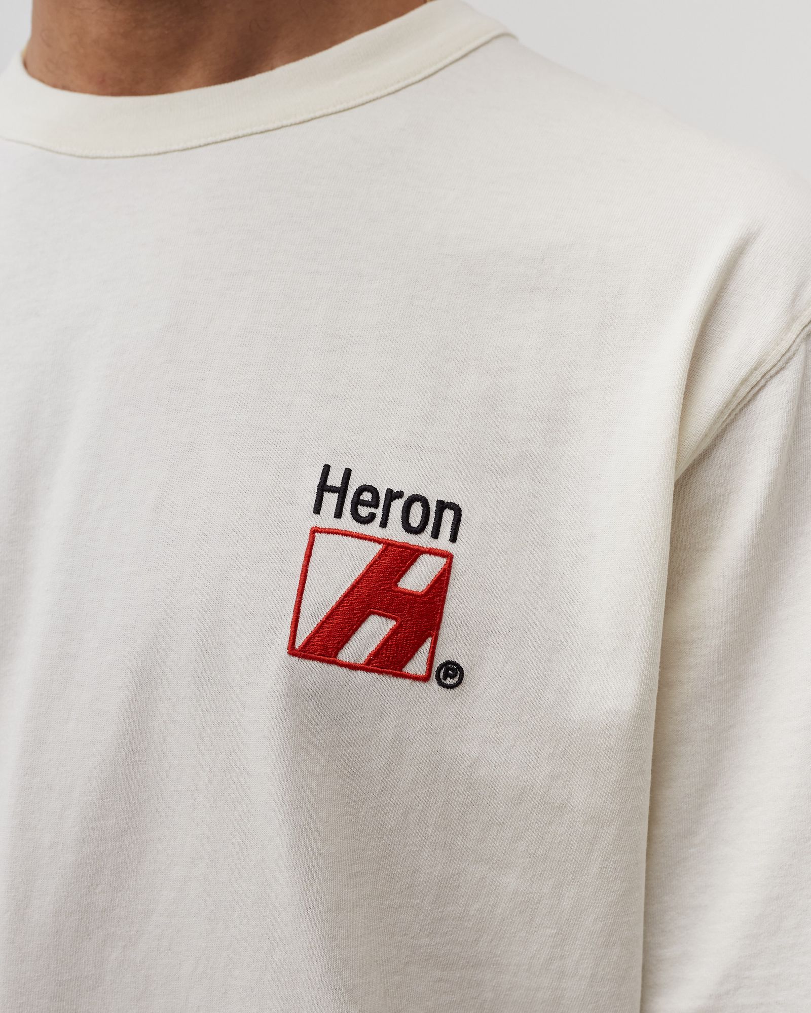 MULTI HERON CENSORED SHORTSLEEVE TEE