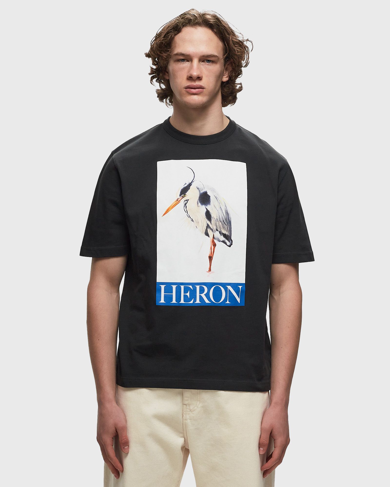 HERON BIRD PAINTED SS TEE