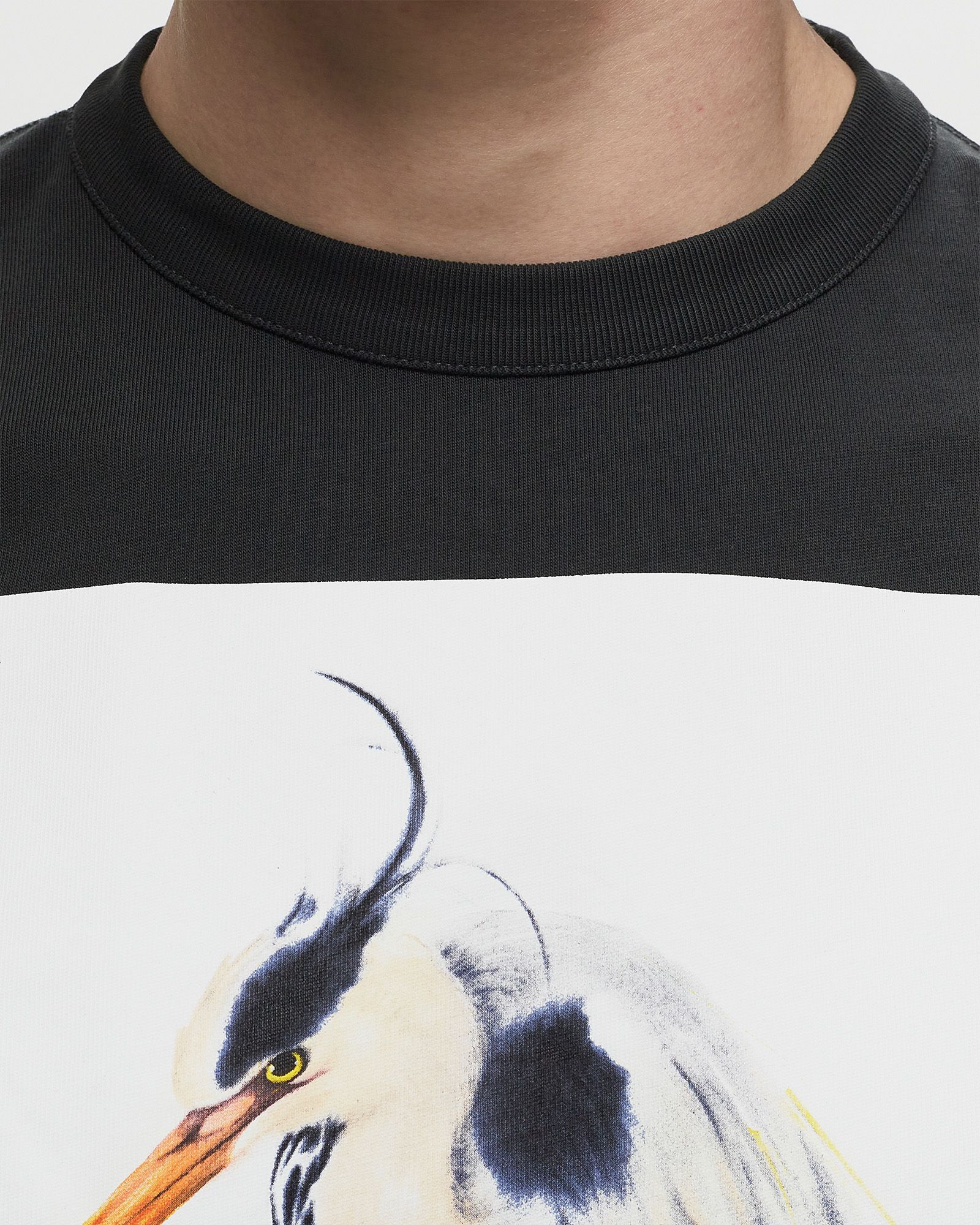 HERON BIRD PAINTED SS TEE