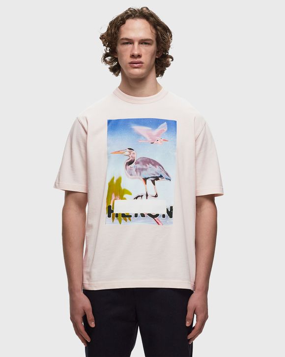 ★Heron Preston★ Sensored Heron Print T-Shirt White HMAA032 Heron Preston Multi Heron Censored SS Tee White/Multi Men's