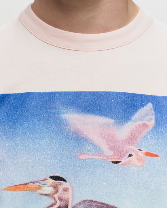 【関税込み】Heron Preston オフホワイト NYC Censored Tシャツ Heron Preston Censored Heron SS T-Shirt White/Light/Blue