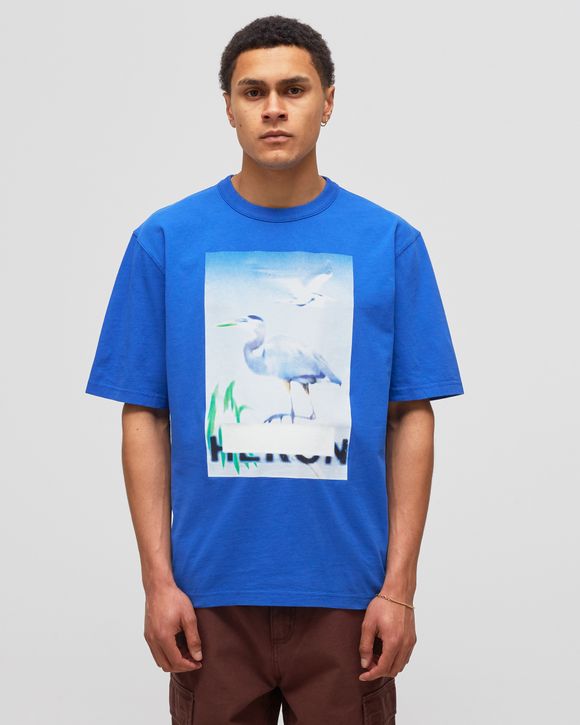 Heron Preston CENSORED HERON SS TEE Blue - BLUE LIGHT BLUE