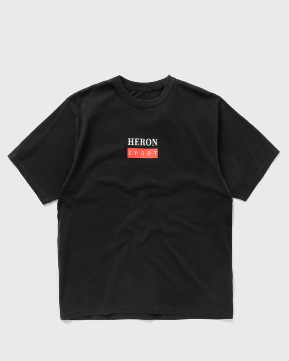 Heron Preston HERON SPORT SS TEE Black - BLACK RED