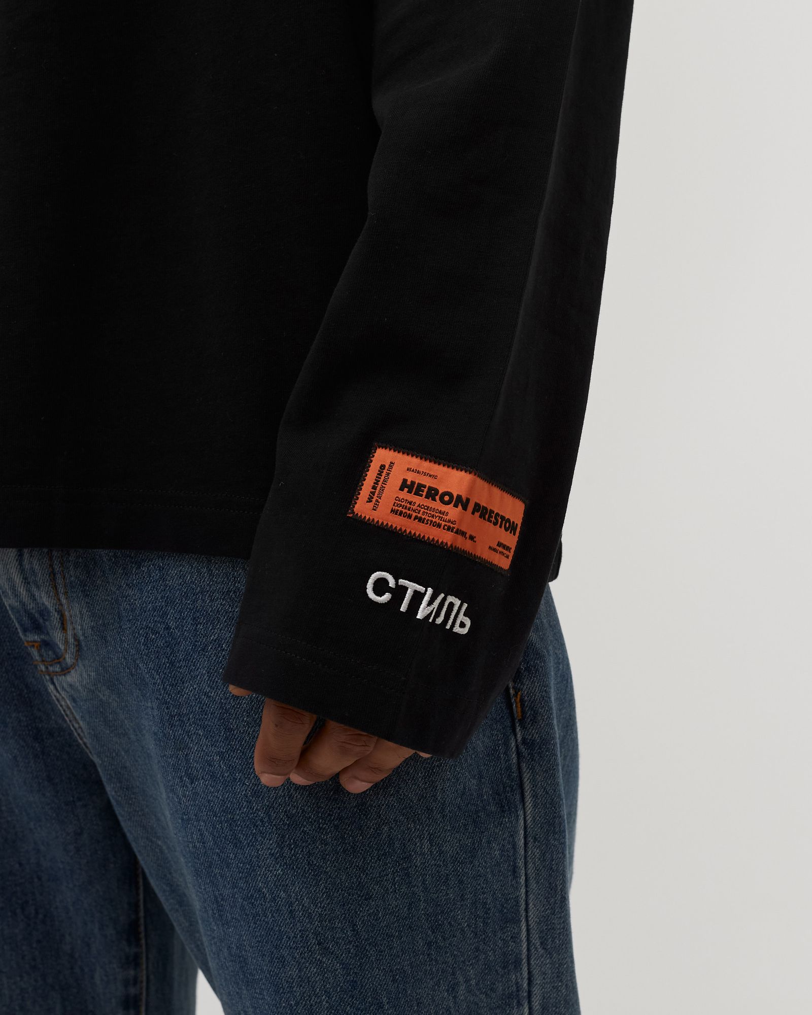 Heron Preston NF CTNMB LS ROLLNECK Black | BSTN Store