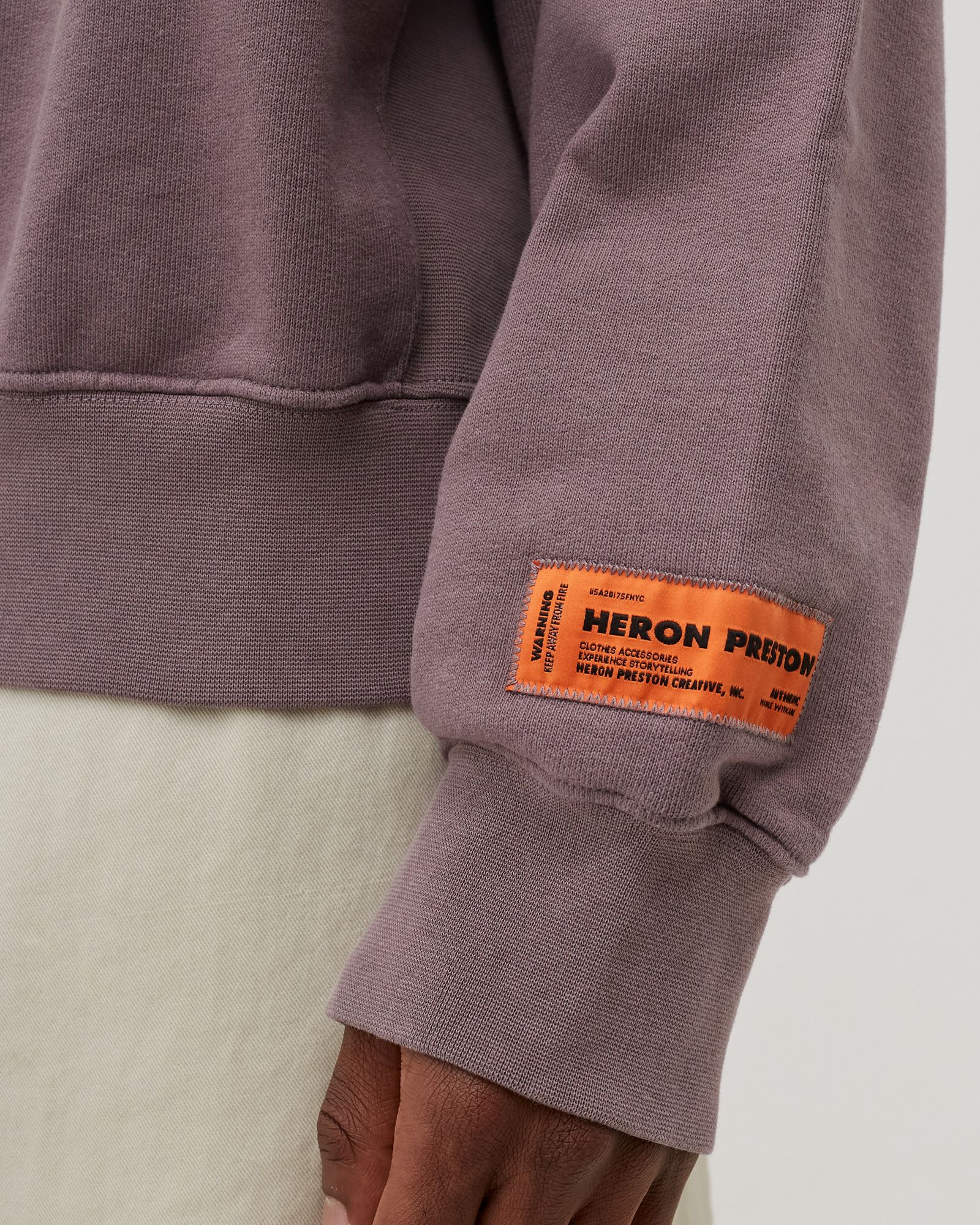 HERON CENSORED CREWNECK