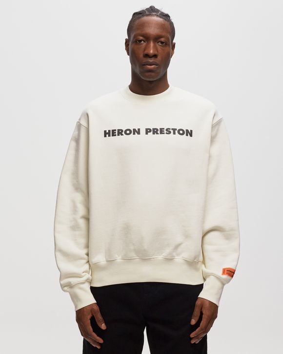 Heron Preston｜SWEATSHIRTS (HMBA020F23JER007 1050) Heron Preston THIS IS NOT CREWNECK Beige | BSTN Store