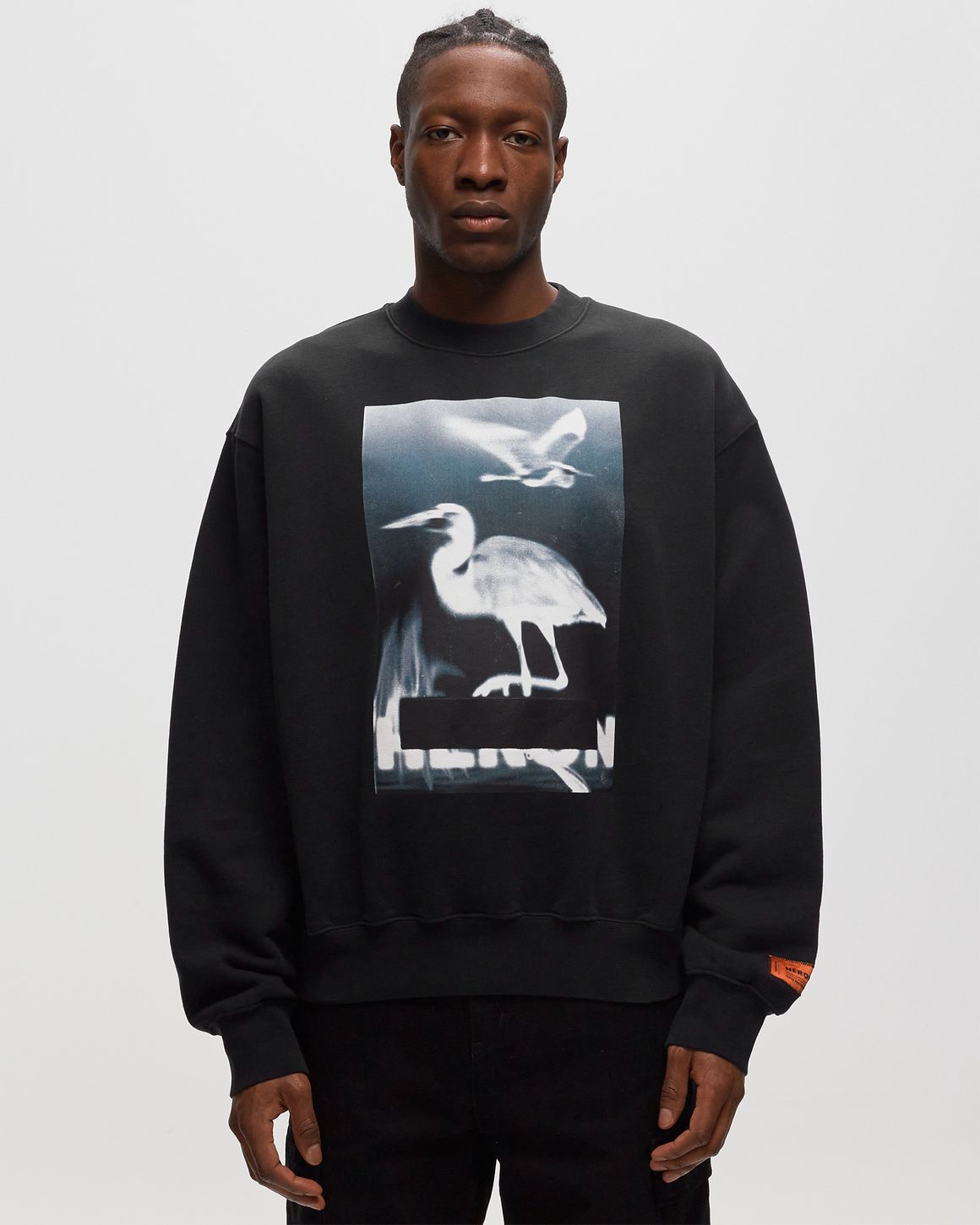 【関税込み】Heron Preston ブラック Censored Heron フーディ Heron Preston Censored Heron Logo Black Hoodie – TheDesignerBox