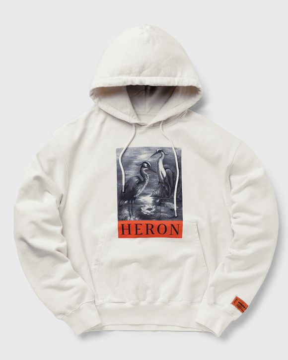 Heron Preston NF HERON BW HOODIE White WHITE BLACK