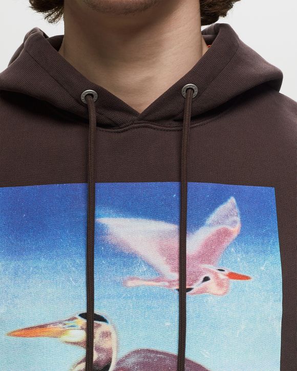 Heron Preston HERON CENSORED HOODIE Brown BSTN Store