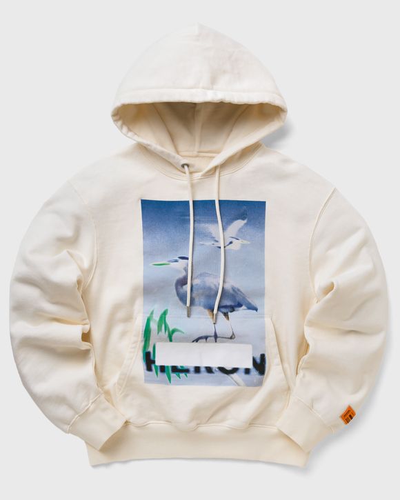 Heron Preston CENSORED HERON HOODIE Beige | BSTN Store