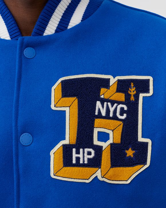 HERON PATCHES VARSITY JACKET 