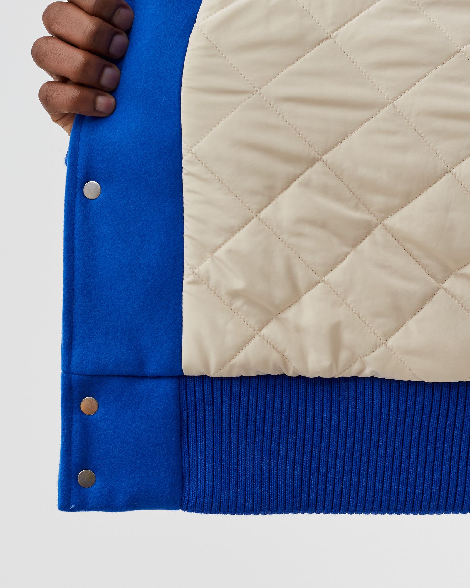 HERON PATCHES VARSITY JACKET 