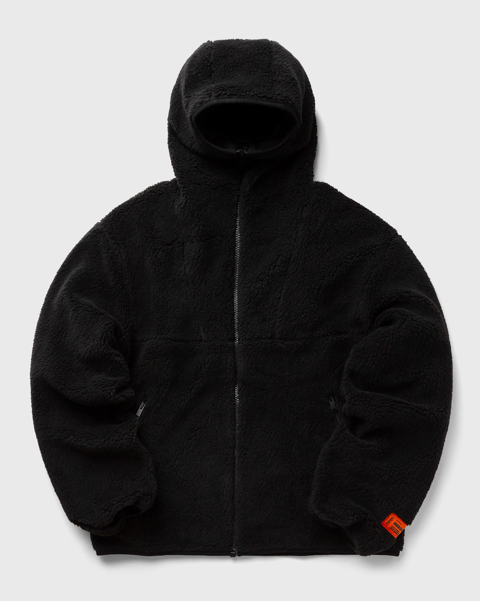 Heron Preston - hp polar fleece hoodie men fleece jackets black in größe:xl