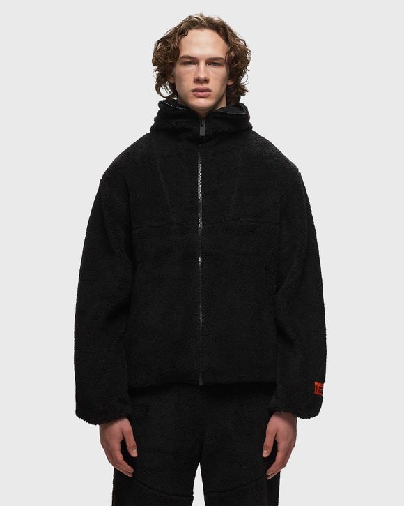 Heron Preston HP POLAR FLEECE HOODIE Black | BSTN Store