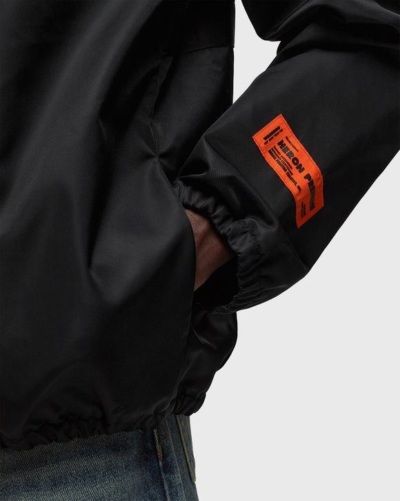 Heron Preston EX-RAY HP NYLON WINDBREAKER Black - BLACK WHITE