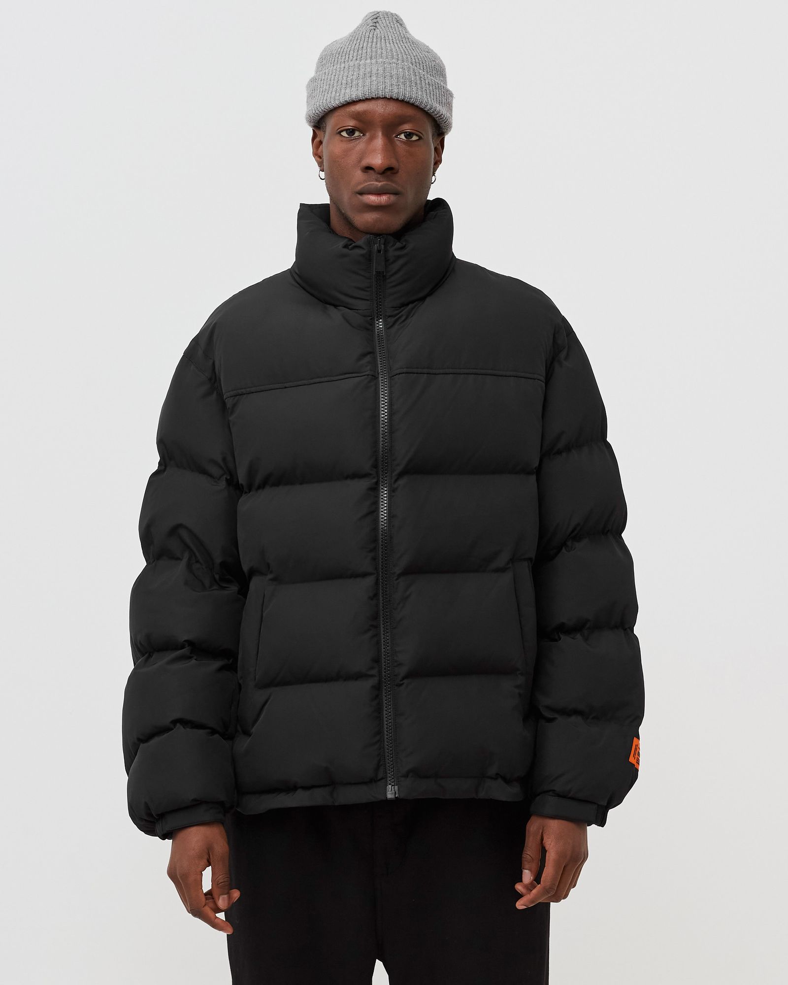 EX-RAY NYLON PUFFER JACKET