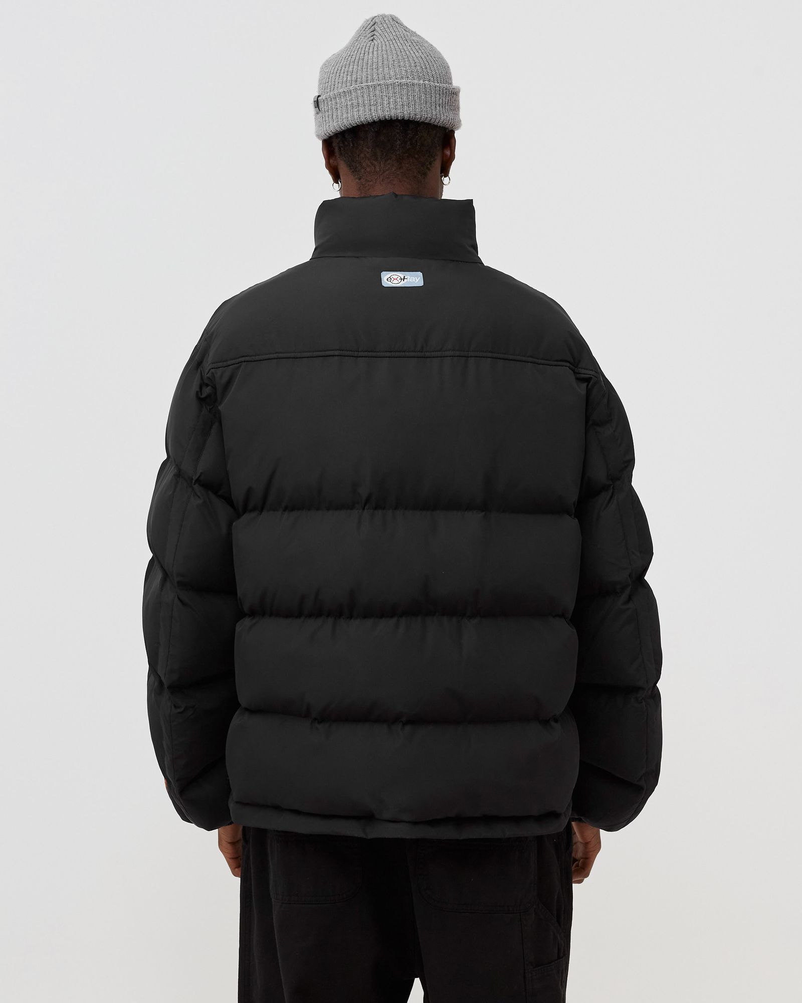 EX-RAY NYLON PUFFER JACKET