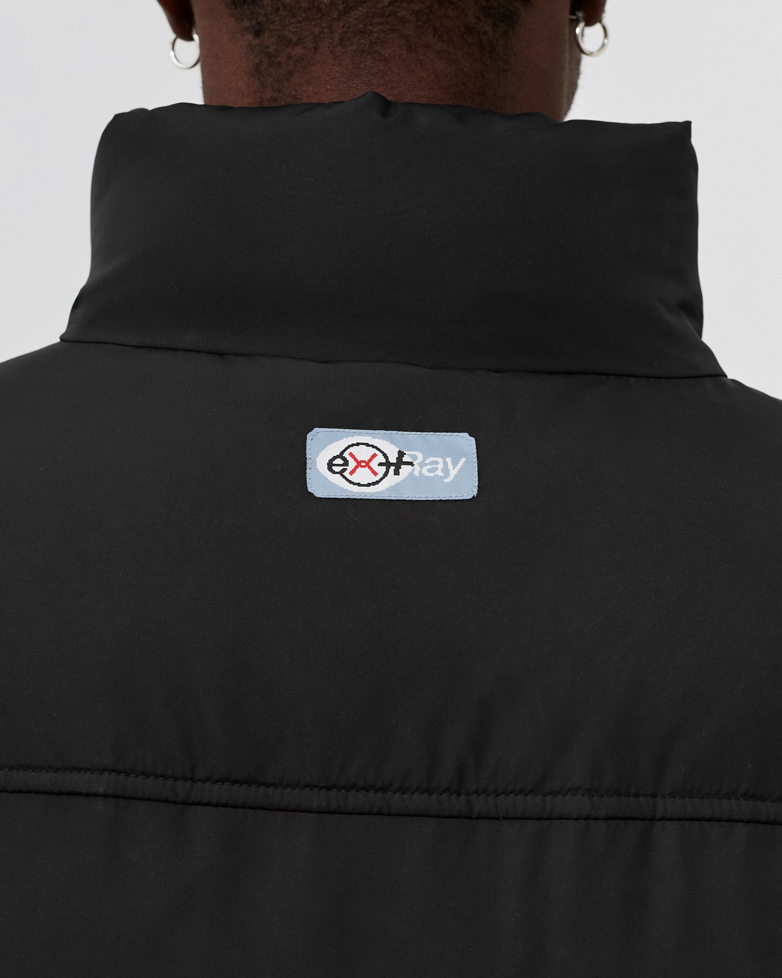 EX-RAY NYLON PUFFER JACKET