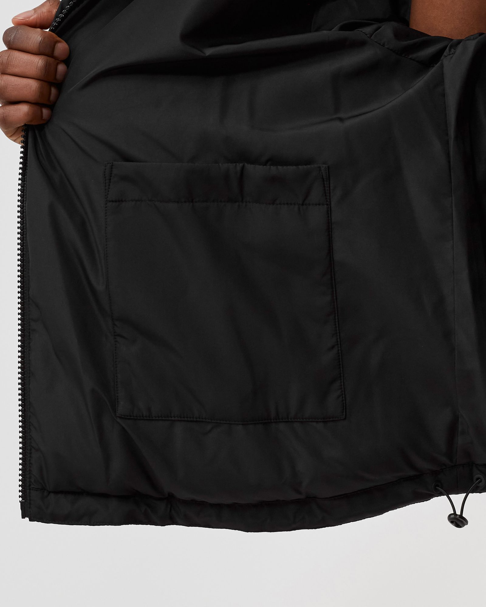 EX-RAY NYLON PUFFER JACKET