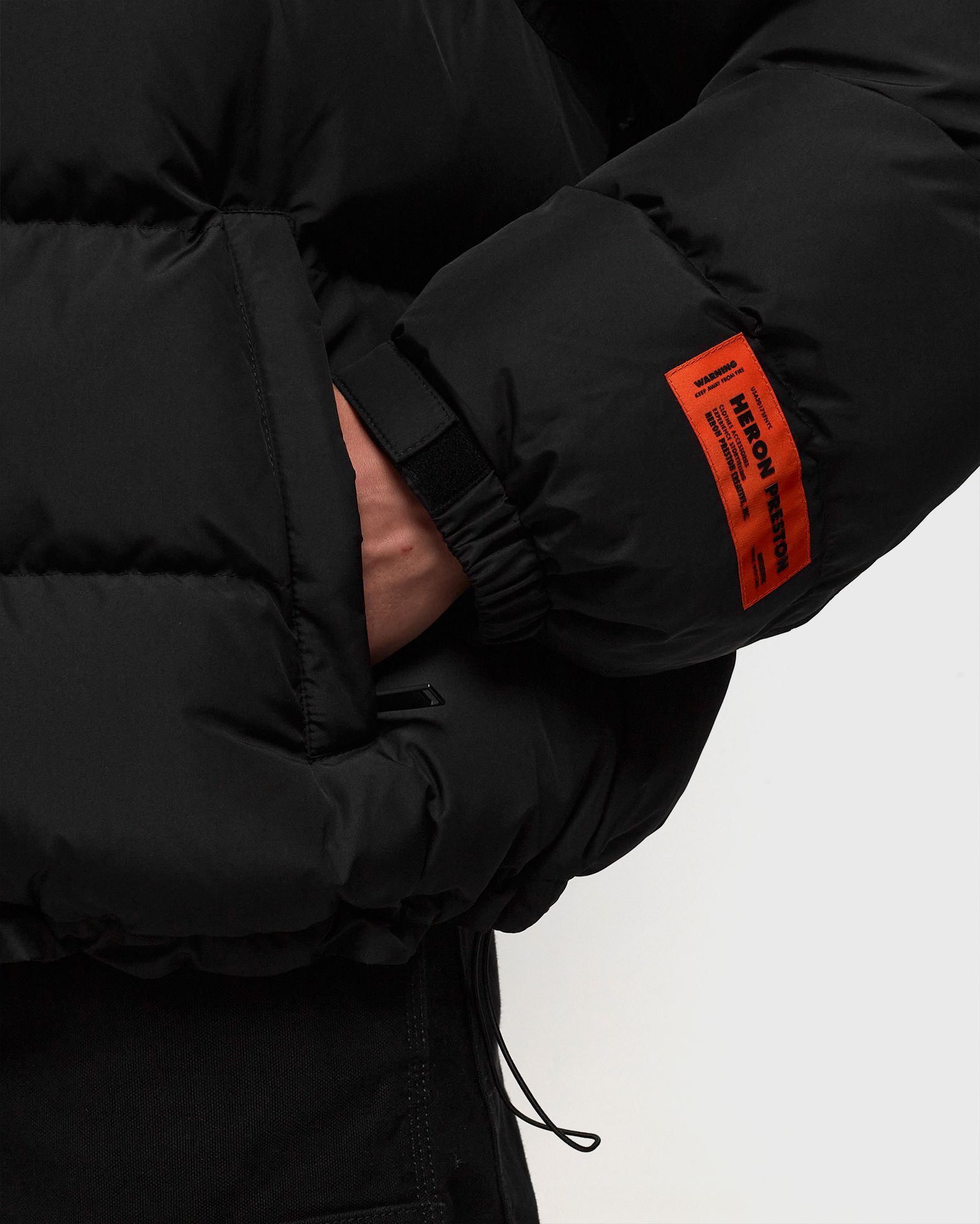 EX-RAY NYLON PUFFER JACKET