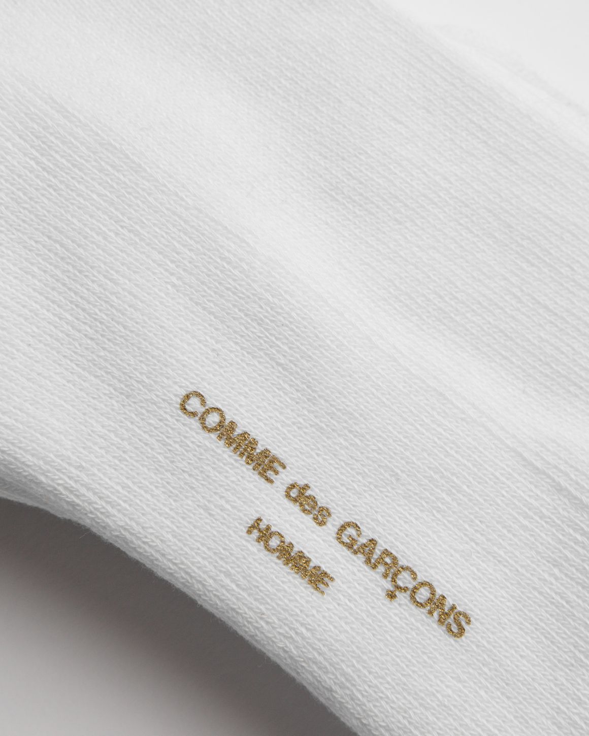 Comme des Garcons Homme Socks White BSTN Store