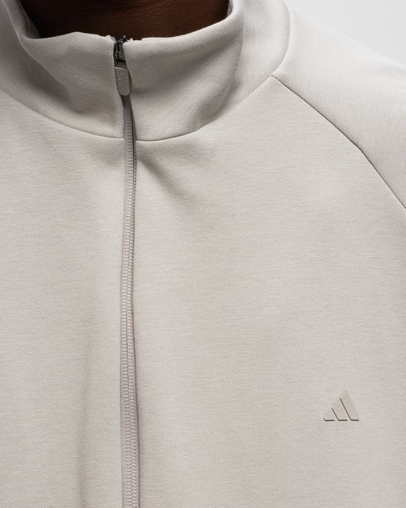 Adidas track store jacket grey