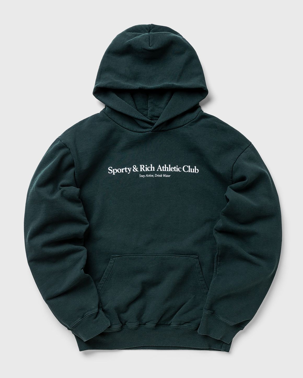 Sporty & Rich Athletic Club Hoodie Green | BSTN Store