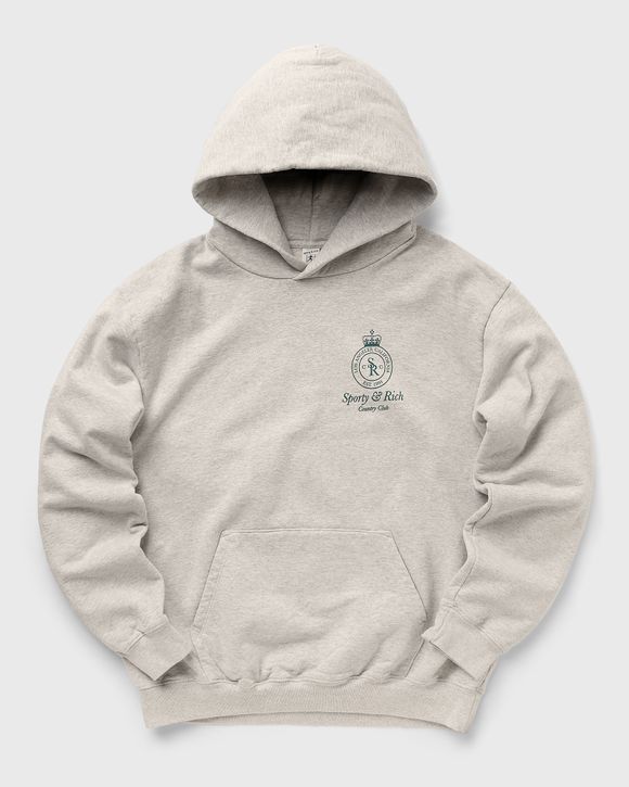 Sporty Rich Crown Hoodie Grey BSTN Store