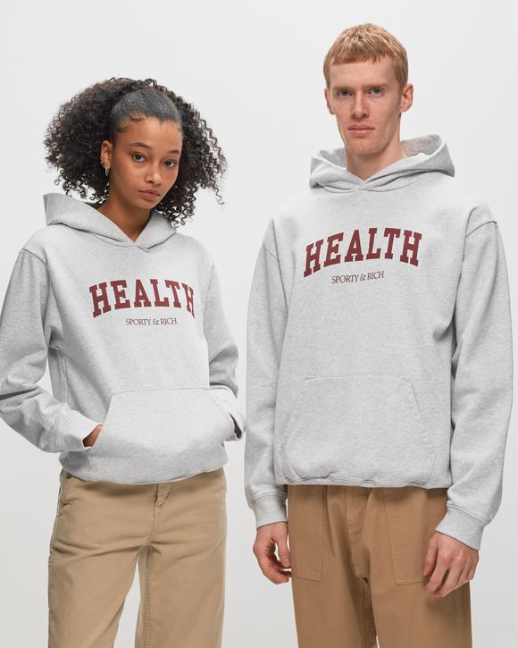 Sporty and rich online hoodie grey