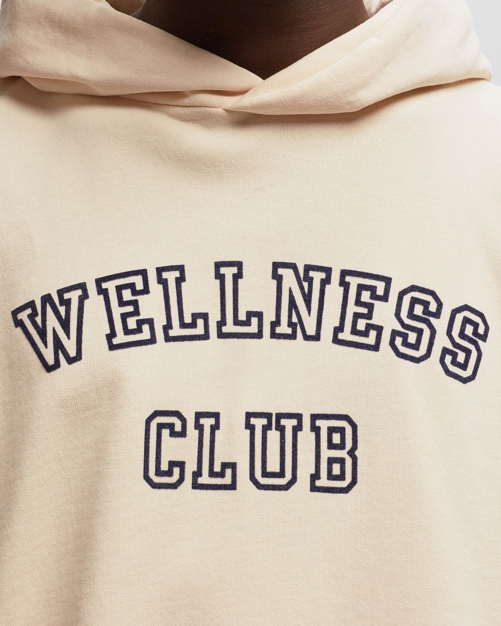 Wellness Club Flocked Hoodie