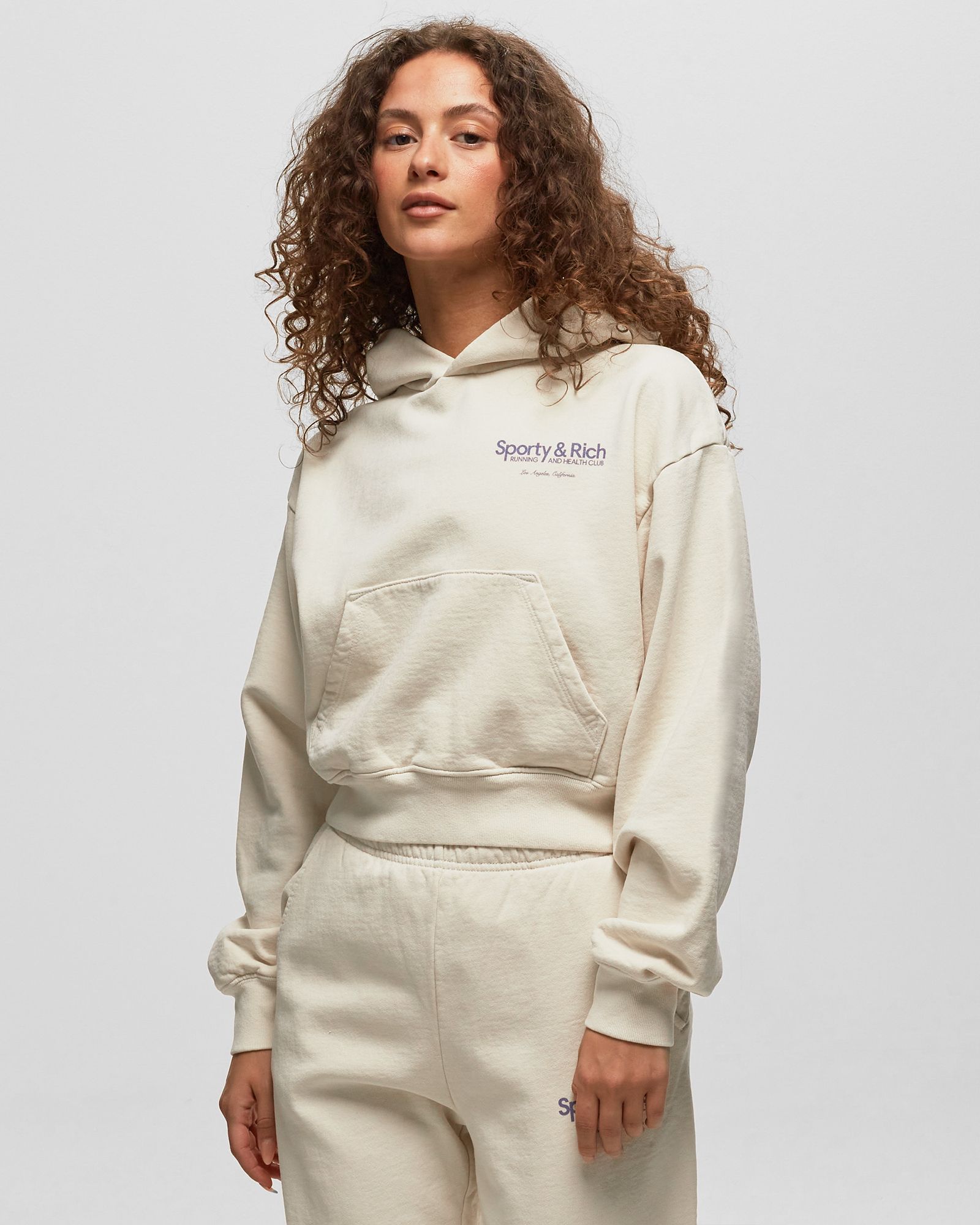 CLUB CROPPED HOODIE 