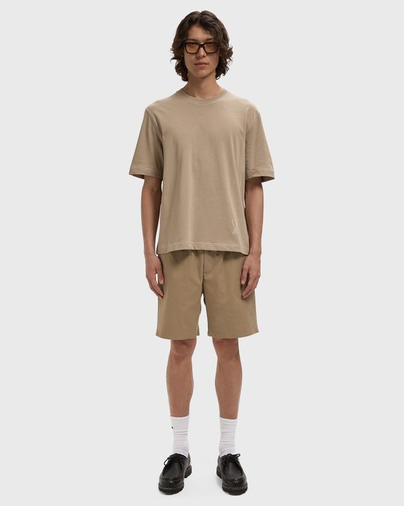 Thumbnail - ELASTICATED WAIST SHORTS WITH EMBOSSED AMI DE COEUR