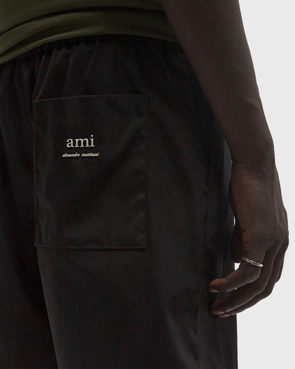 STRAIGHT ELASTICATED WAIST SHORTS