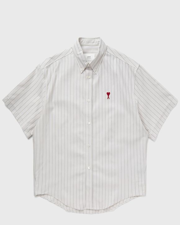 AMI Paris BOXY FIT SL SHIRT White | BSTN Store