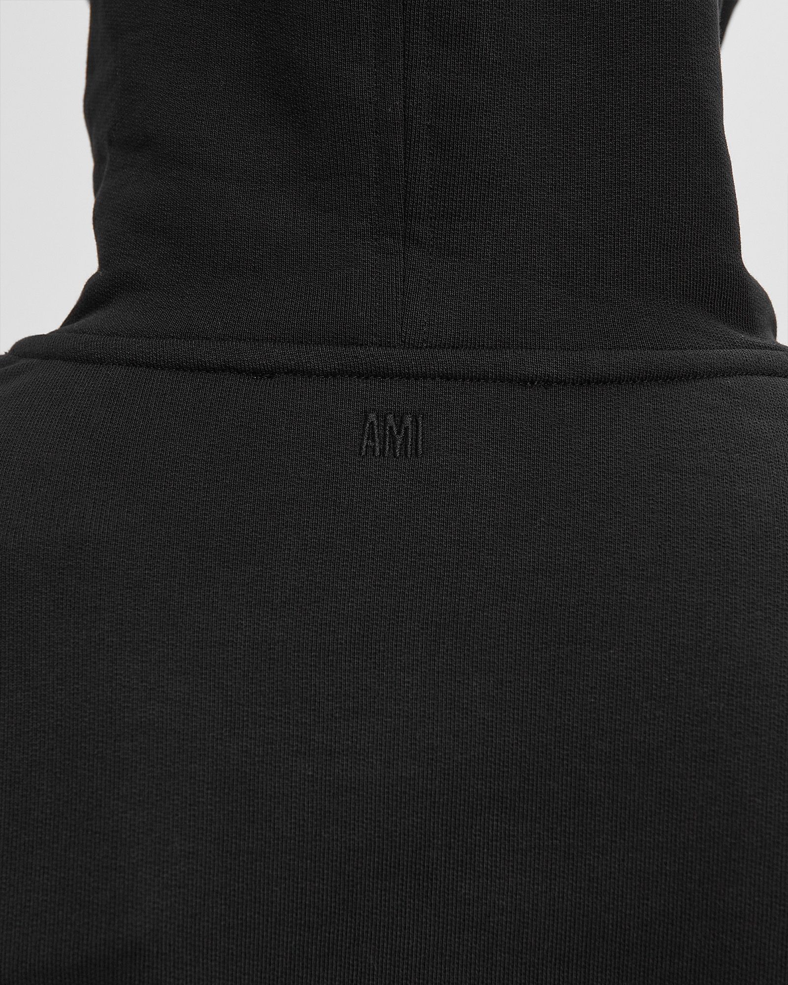 CONTRASTED AMI DE COEUR HOODIE