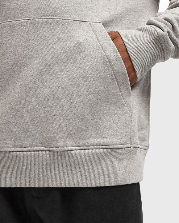 AMI Paris CONTRASTED AMI DE COEUR HOODIE Grey | BSTN Store