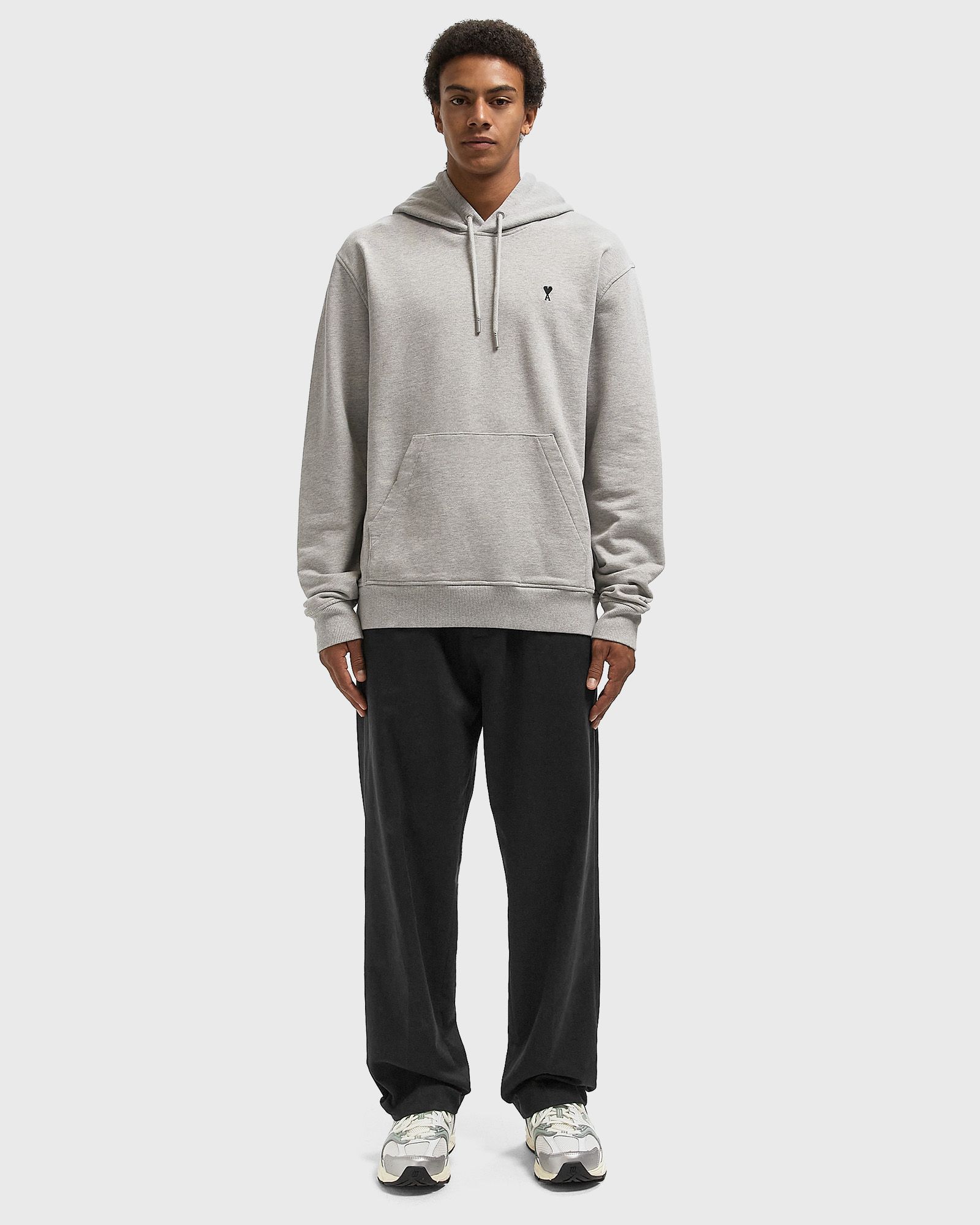 CONTRASTED AMI DE COEUR HOODIE