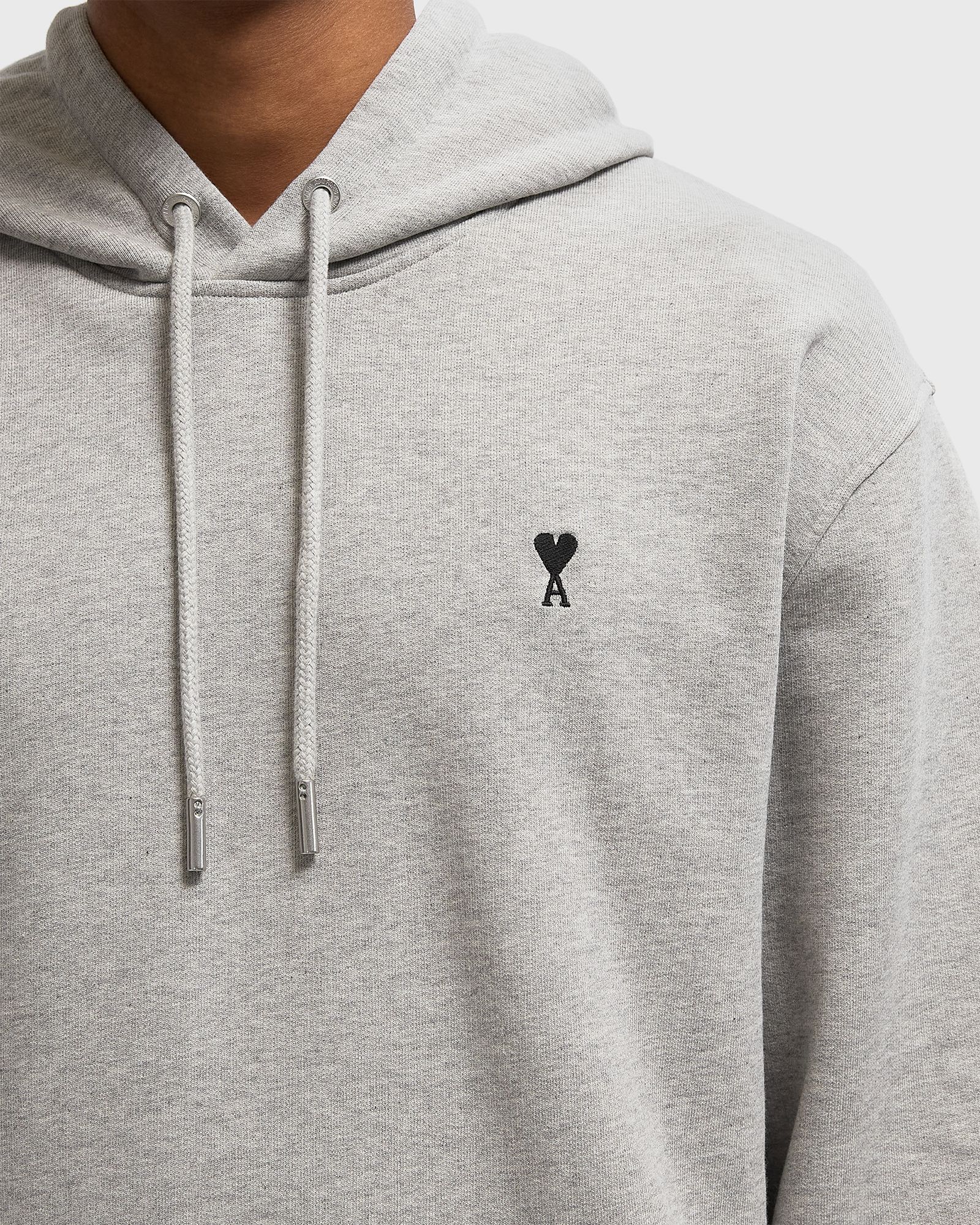 CONTRASTED AMI DE COEUR HOODIE