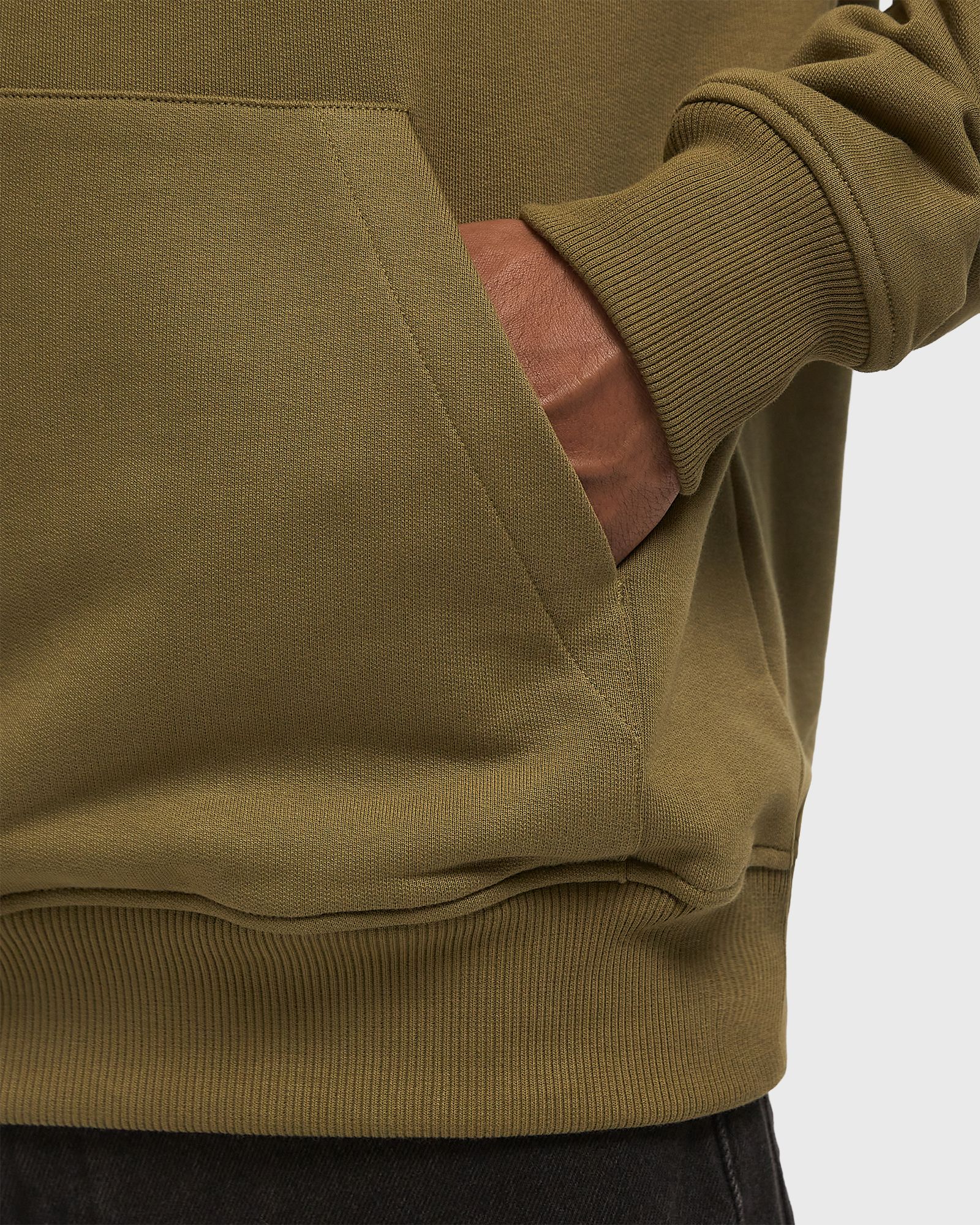 CONTRASTED AMI DE COEUR HOODIE